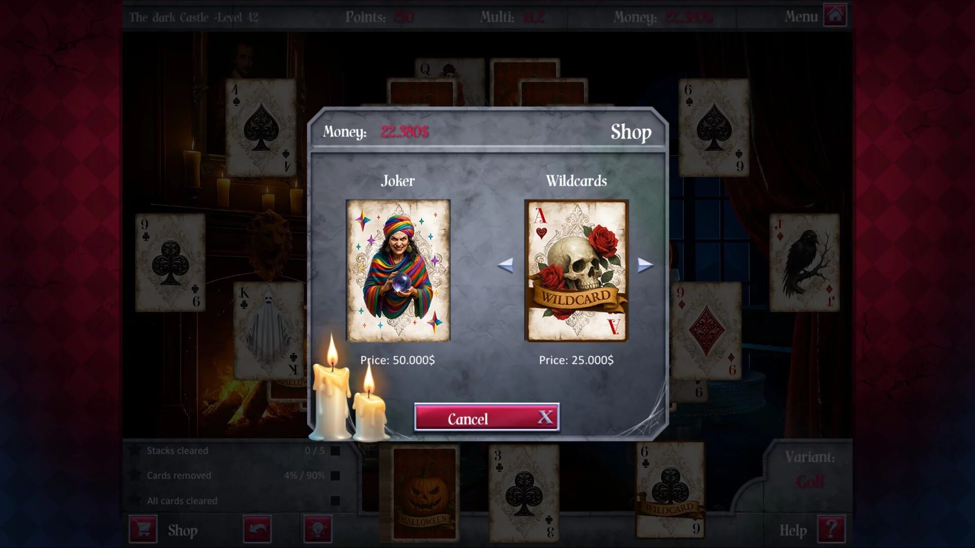 Изображение игры: Eternal Night - Spooky Solitaire