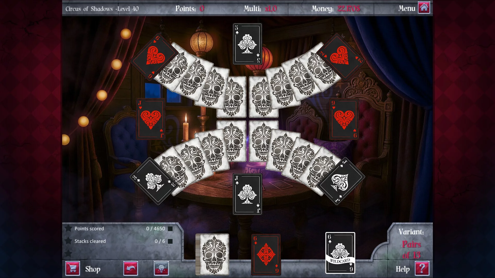 Изображение игры: Eternal Night - Spooky Solitaire