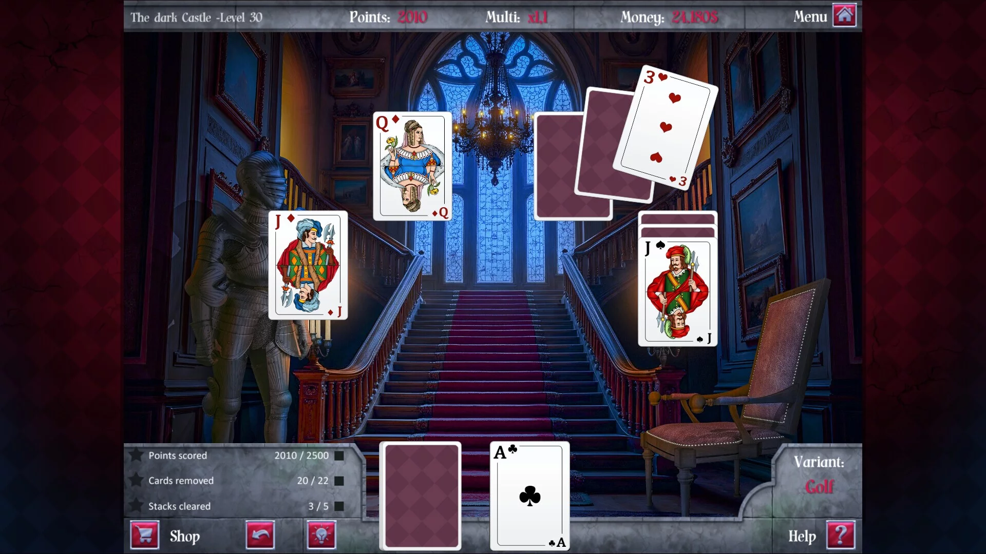 Изображение игры: Eternal Night - Spooky Solitaire