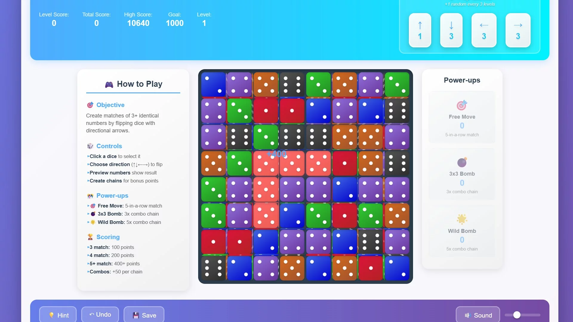 Изображение игры: Flip Dice