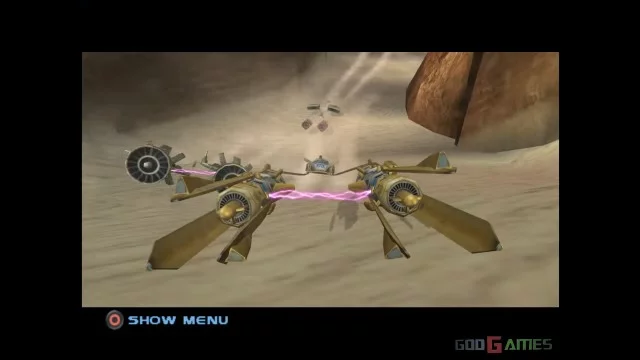 Изображение игры: Star Wars: Racer Revenge