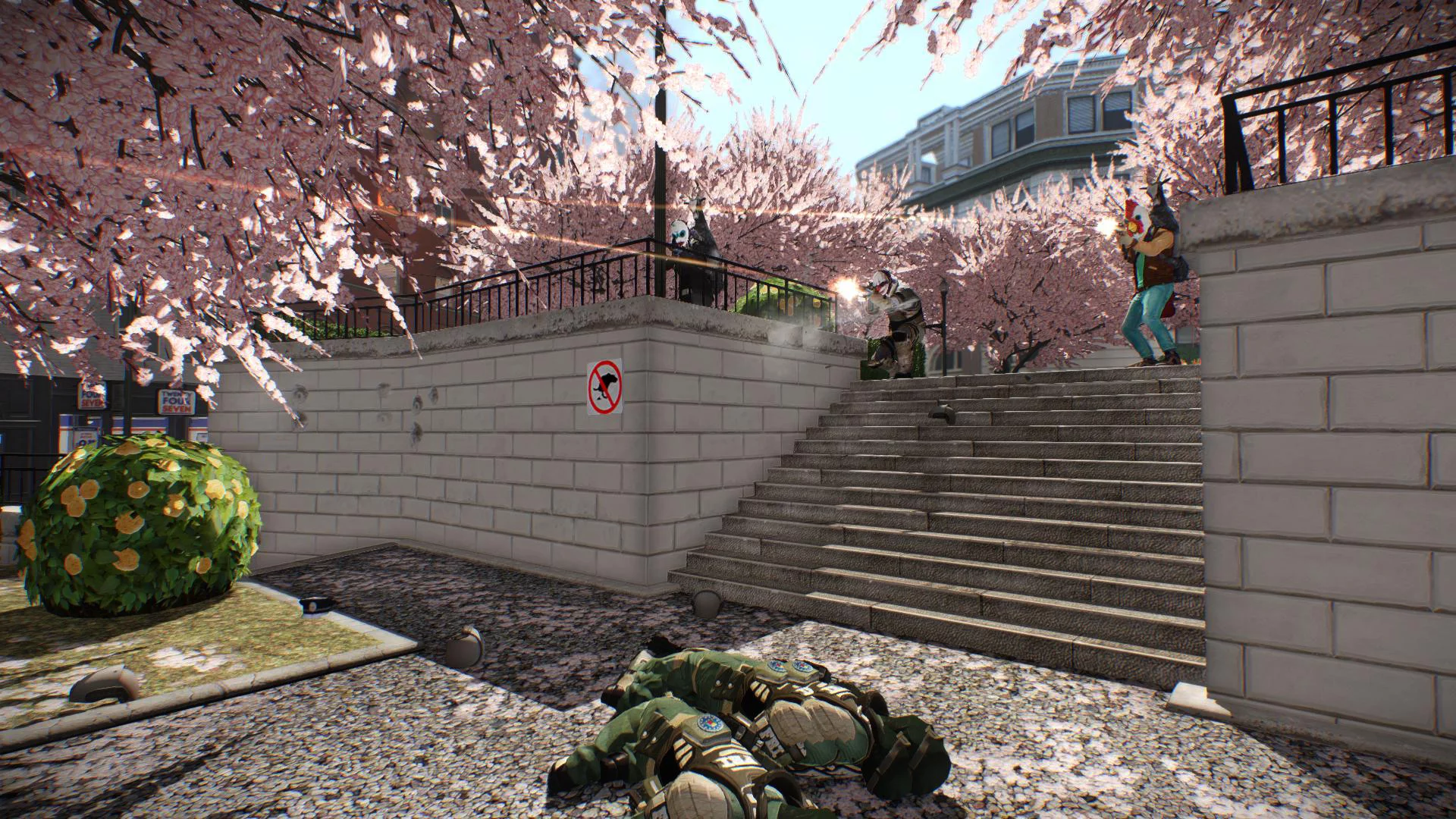 Изображение игры: PayDay 2: The Goat Simulator Heist