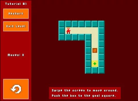 Изображение игры: Sokoban for Beginners