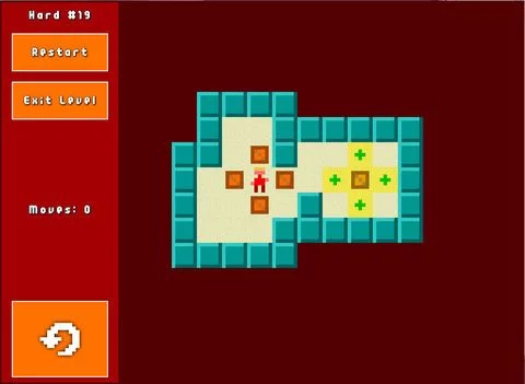 Изображение игры: Sokoban for Beginners