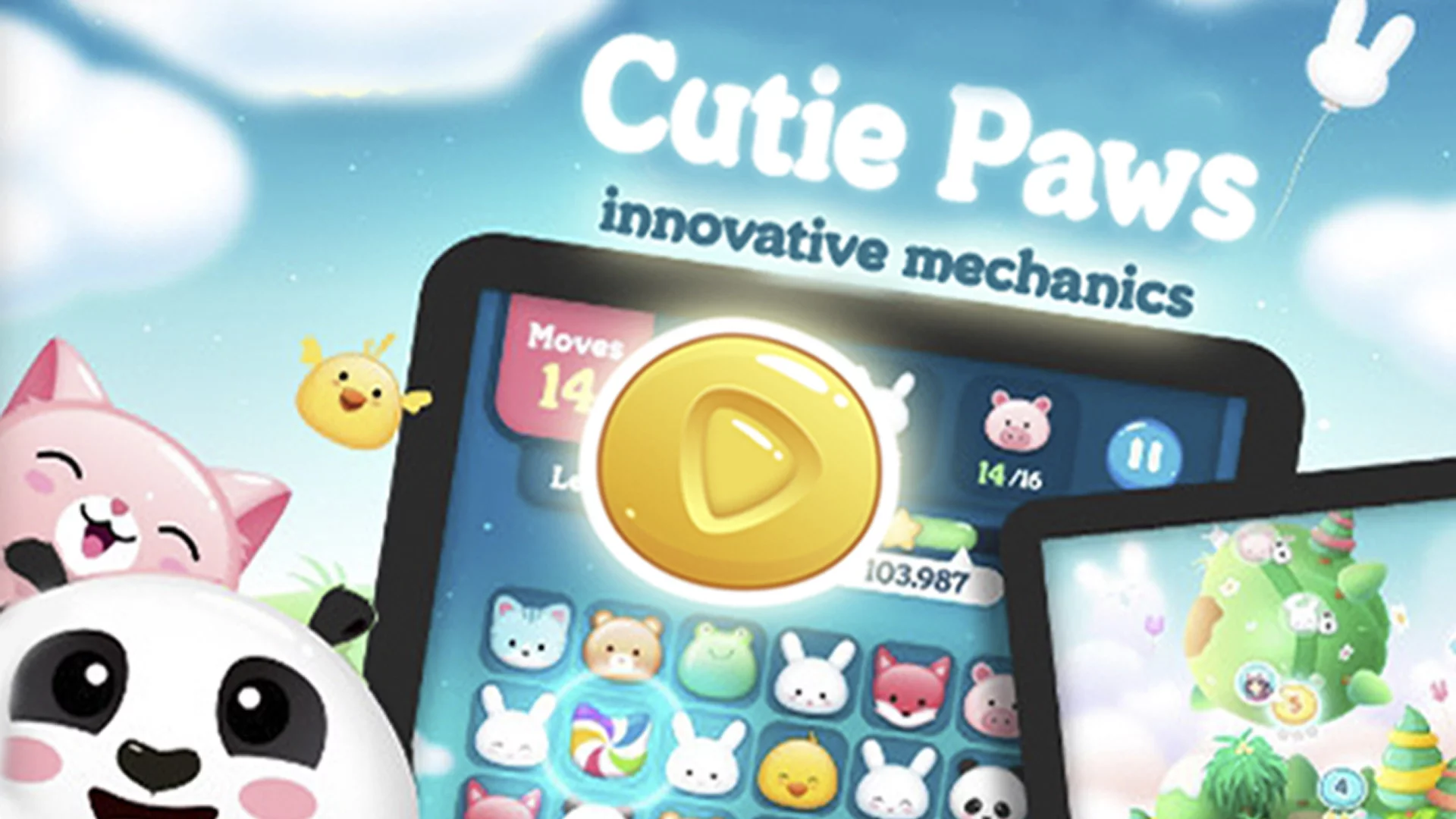 Изображение игры: Cutie Paws