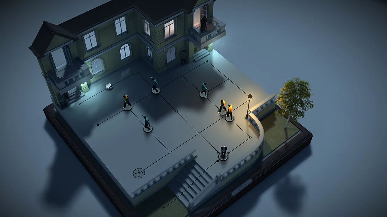 Изображение игры: Hitman GO: Definitive Edition