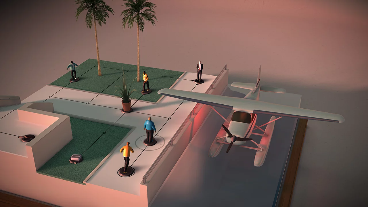 Изображение игры: Hitman GO: Definitive Edition