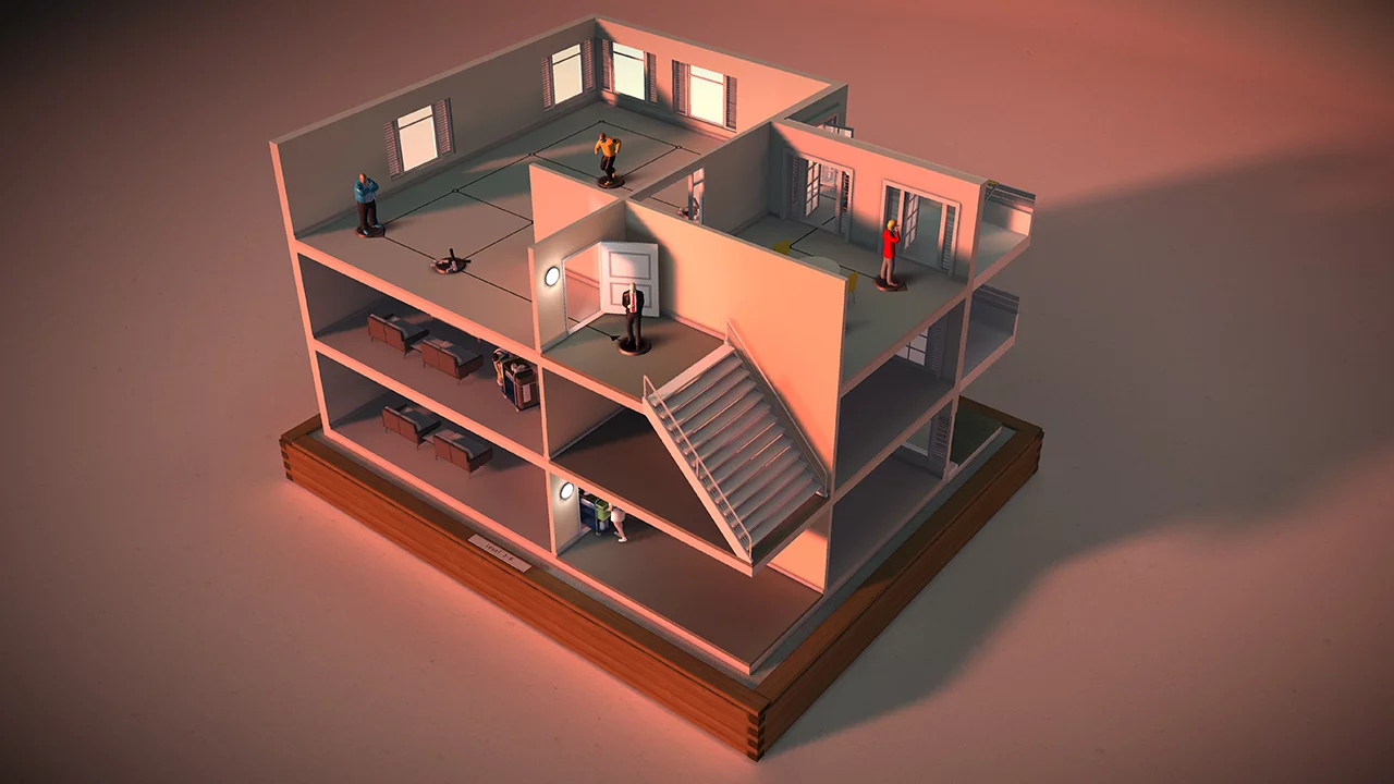 Изображение игры: Hitman GO: Definitive Edition