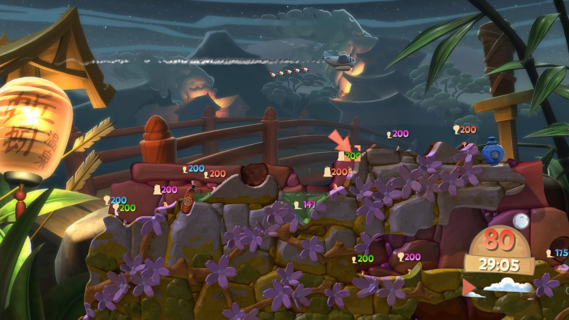 Изображение игры: Worms Battlegrounds