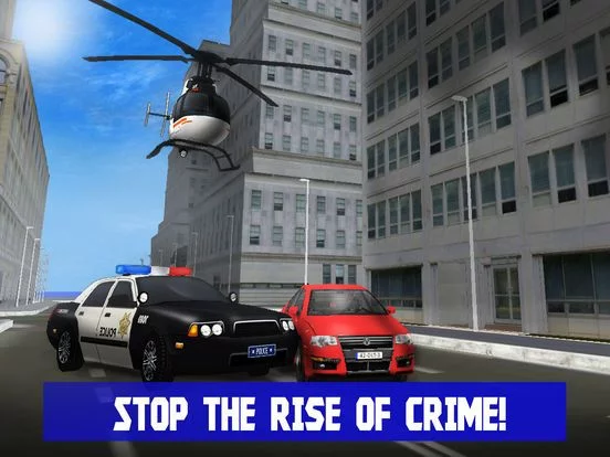 Изображение игры: City Police Helicopter Flight Simulator