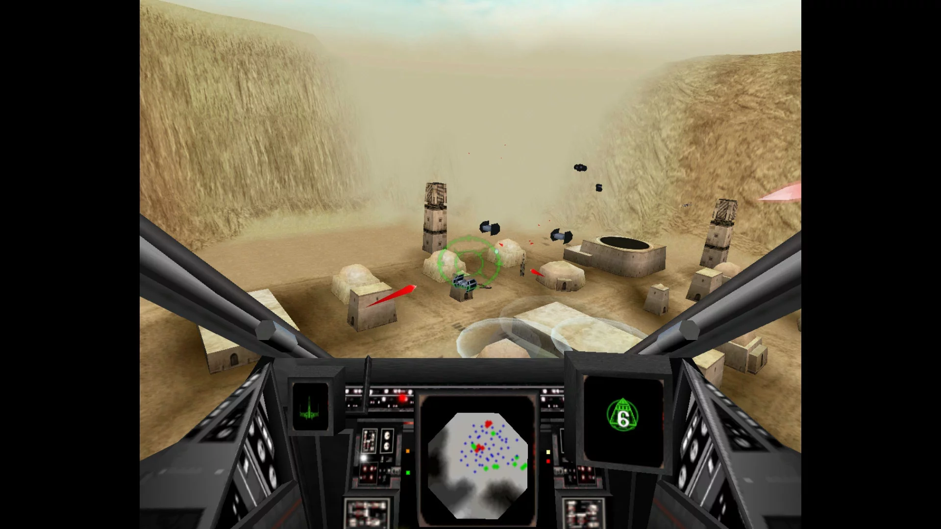 Изображение игры: STAR WARS: Rogue Squadron 3D