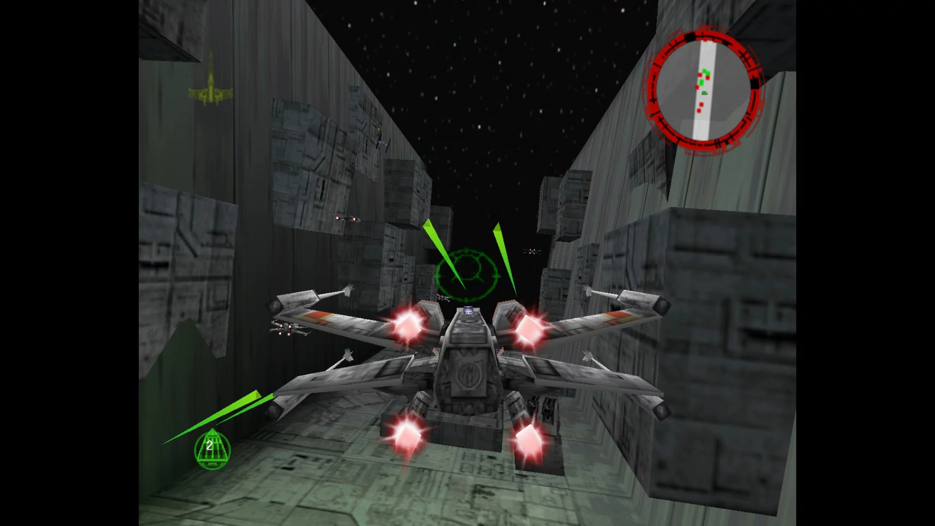 Изображение игры: STAR WARS: Rogue Squadron 3D
