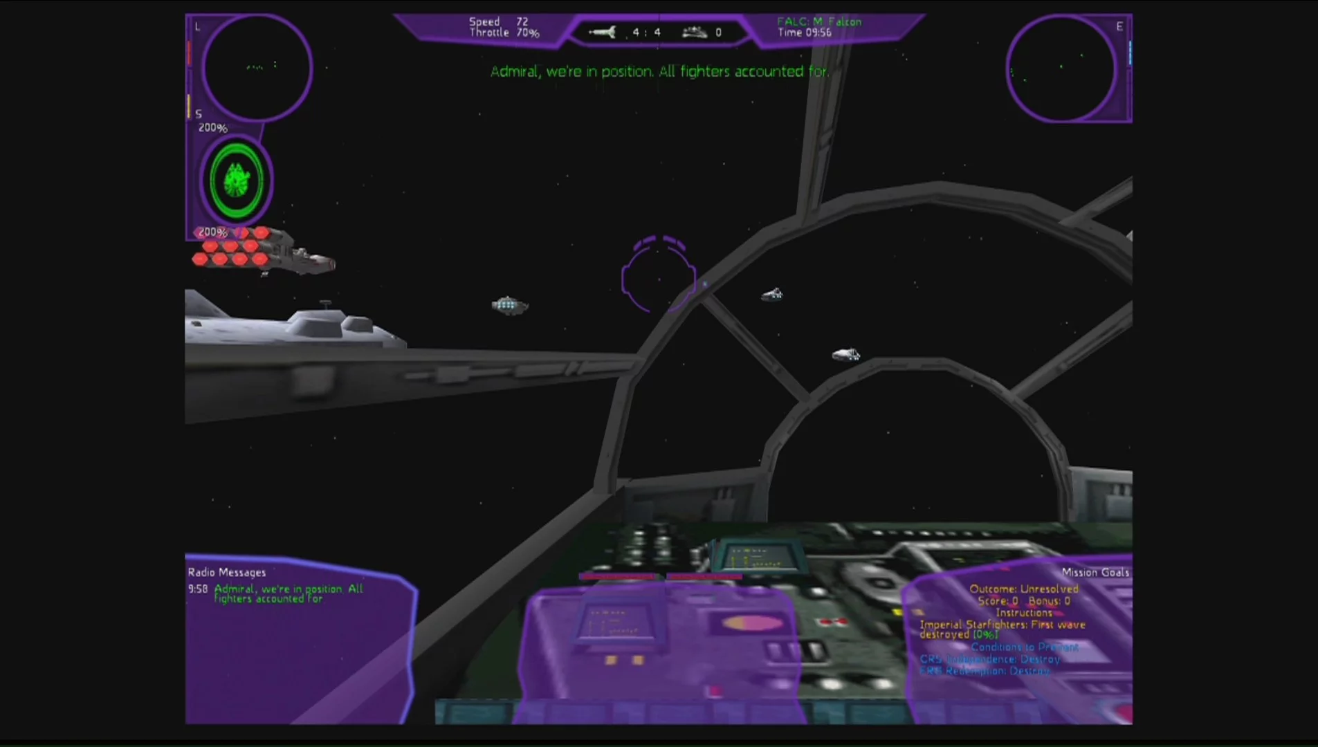 Изображение игры: STAR WARS - X-Wing Alliance