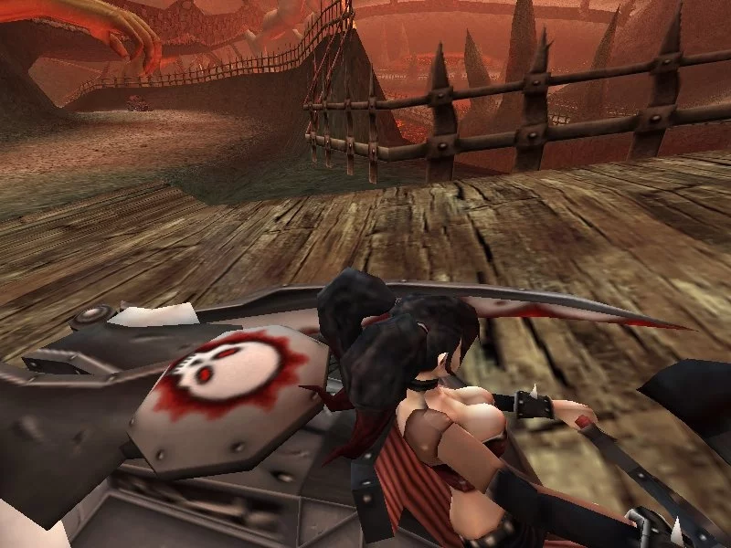 Изображение игры: Earache Extreme Metal Racing