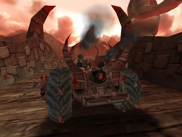 Изображение игры: Earache Extreme Metal Racing