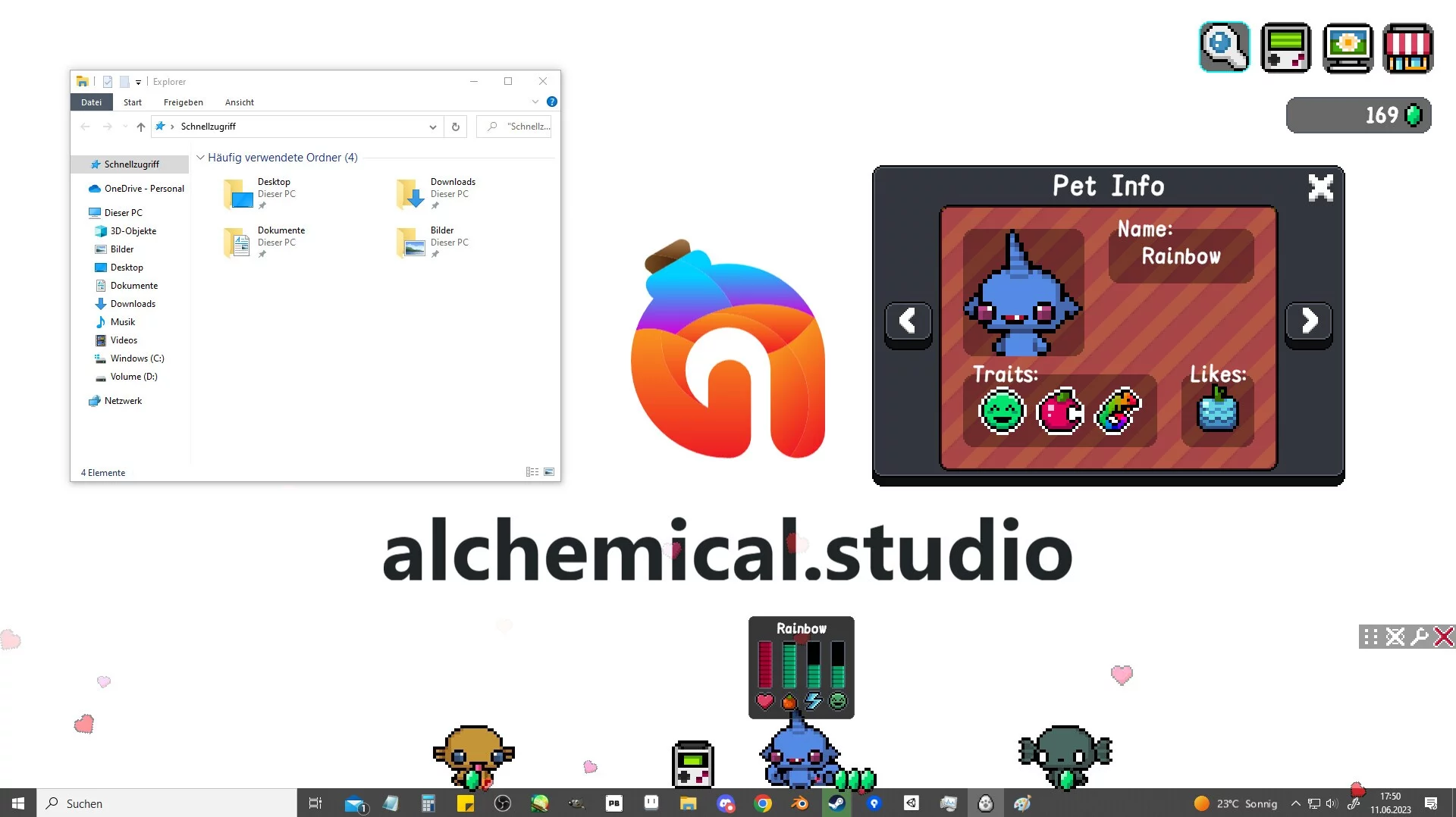 Изображение игры: Desktop Pet