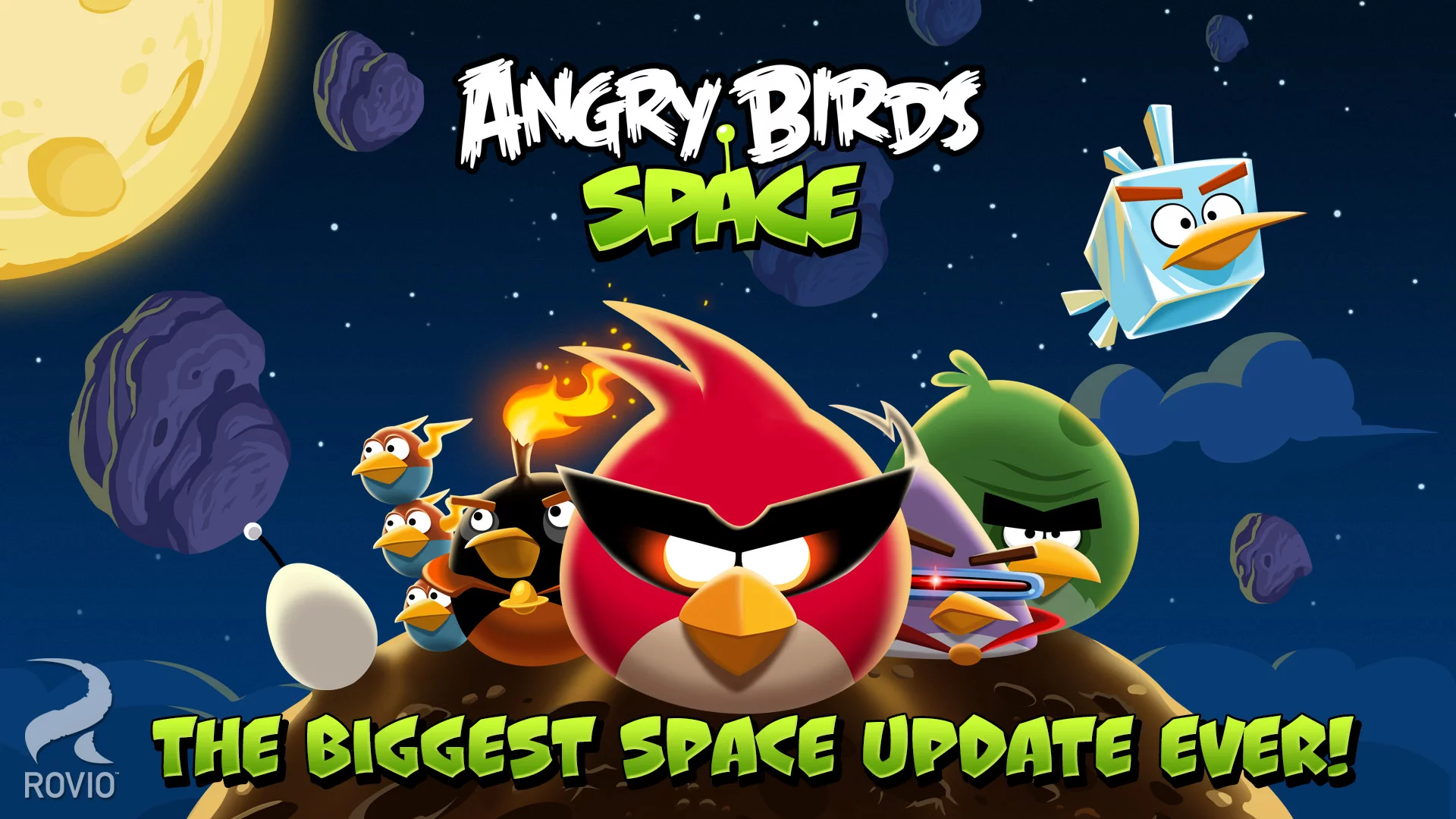 Изображение игры: Angry Birds Space