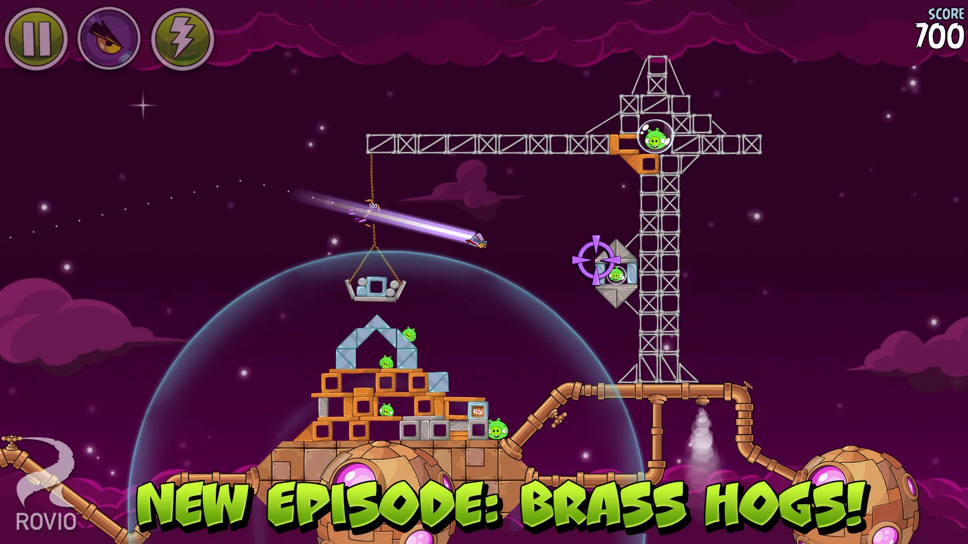 Изображение игры: Angry Birds Space