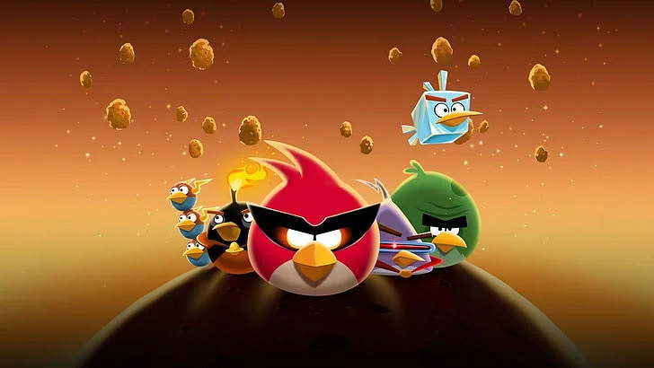 Изображение игры: Angry Birds Space