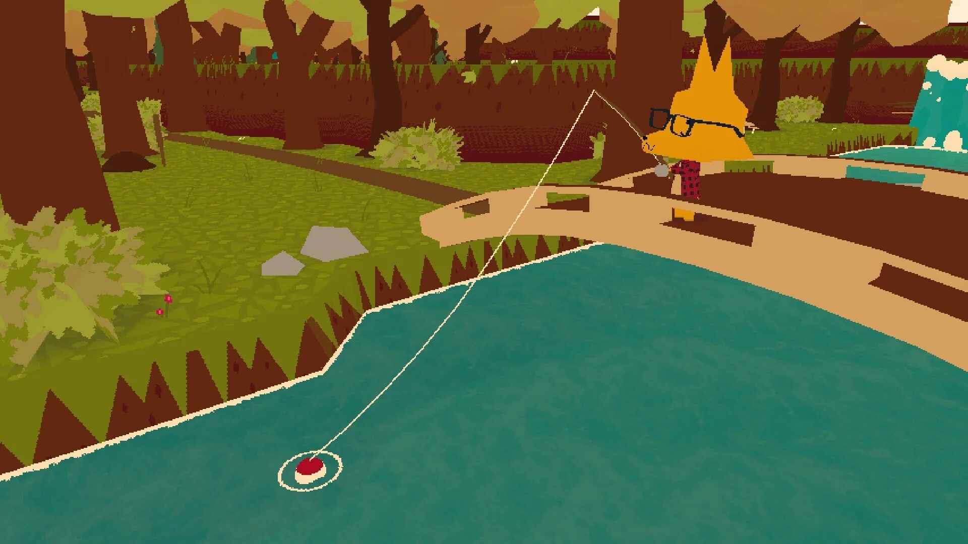 Изображение игры: WEBFISHING