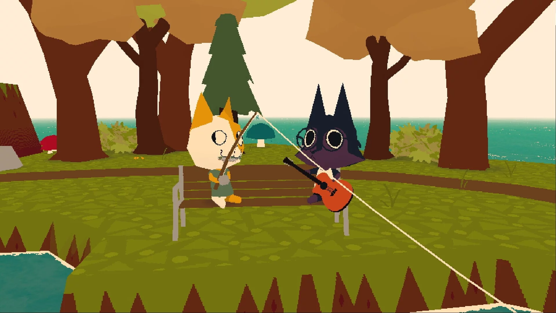 Изображение игры: WEBFISHING