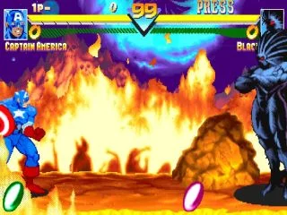 Изображение игры: Marvel Super Heroes