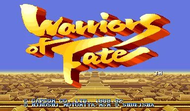 Изображение игры: Warriors of Fate