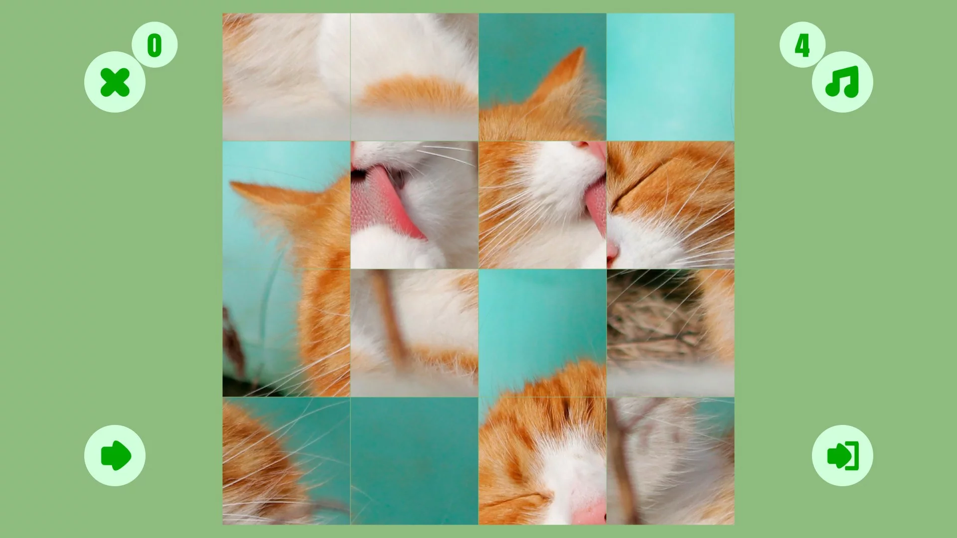 Изображение игры: Cat puzzle