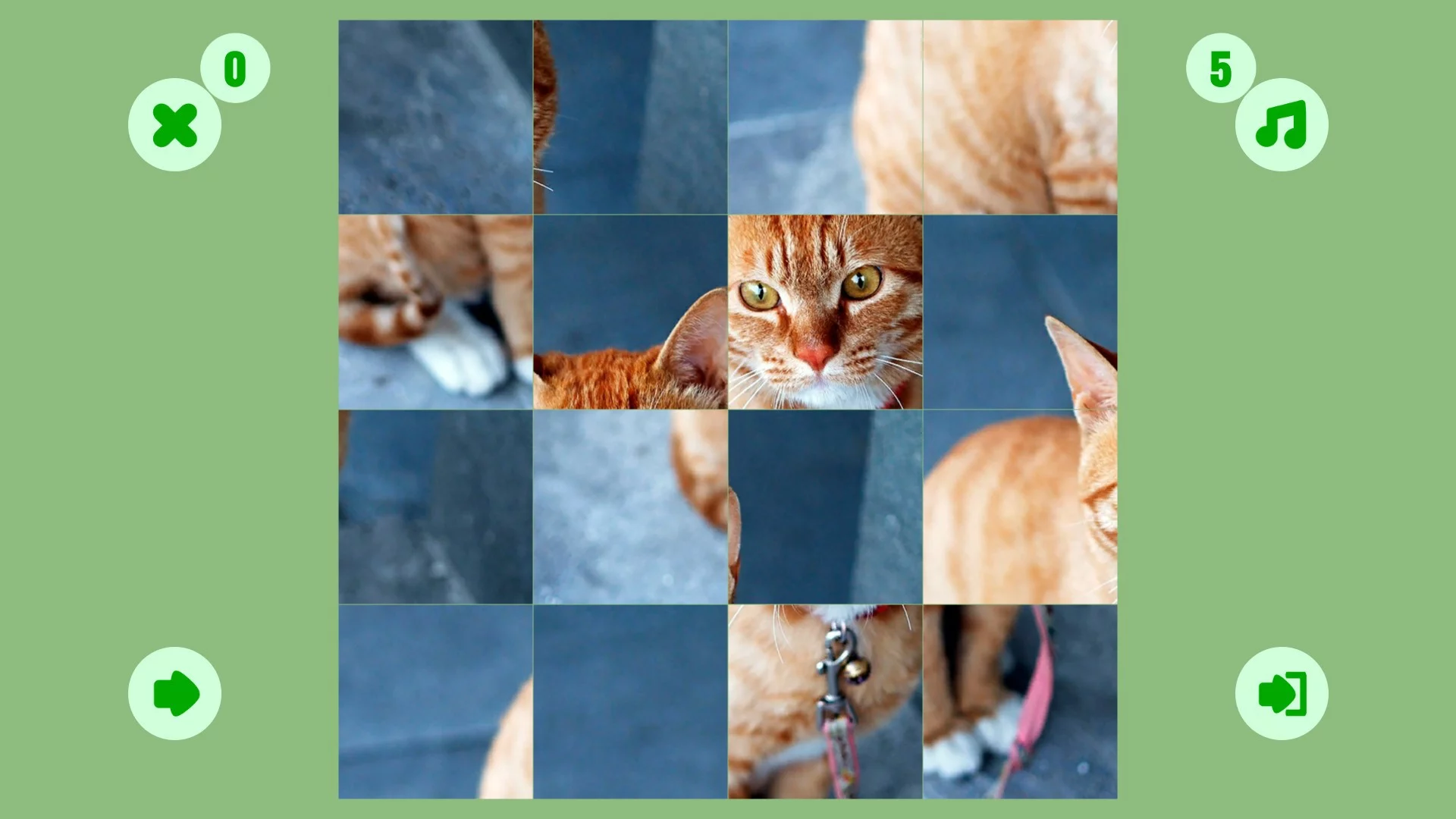 Изображение игры: Cat puzzle