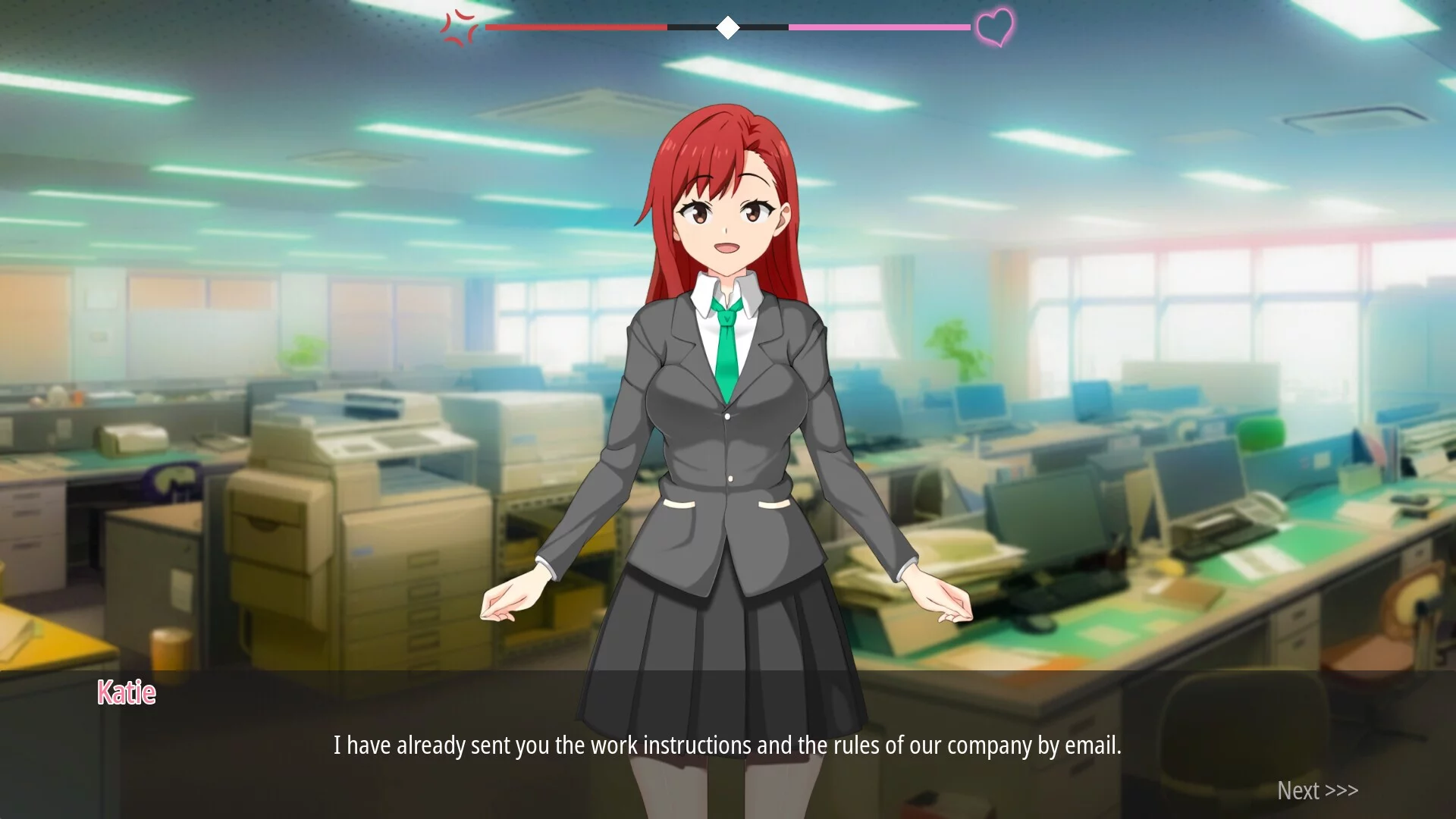 Изображение игры: Office Lady: Vore Game