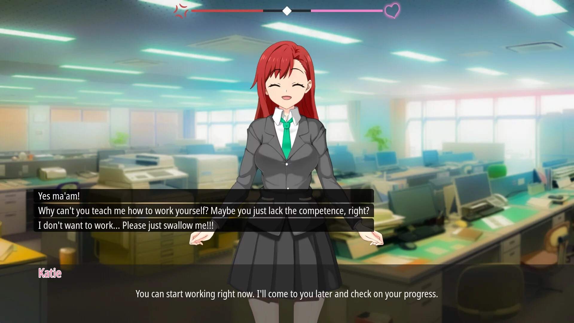 Изображение игры: Office Lady: Vore Game