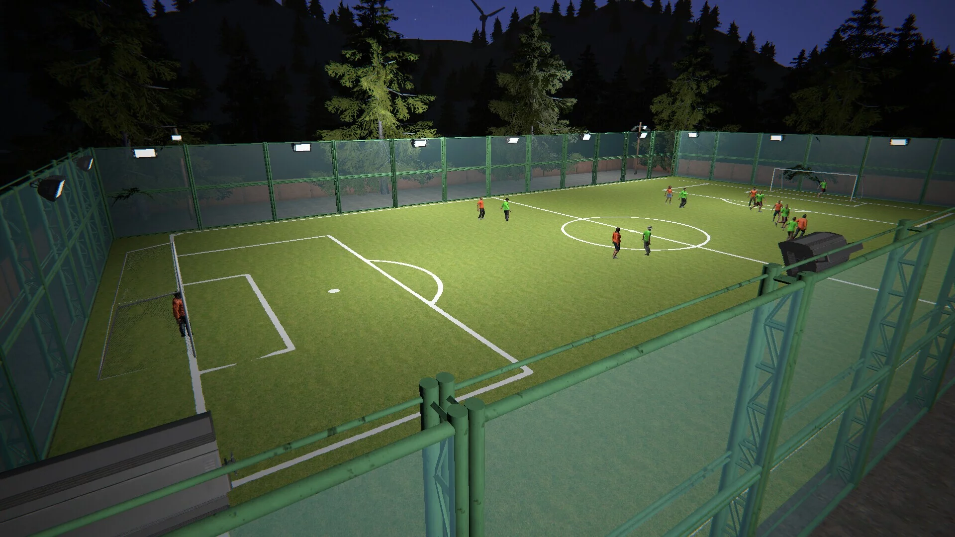 Изображение игры: Football Pitch Simulator