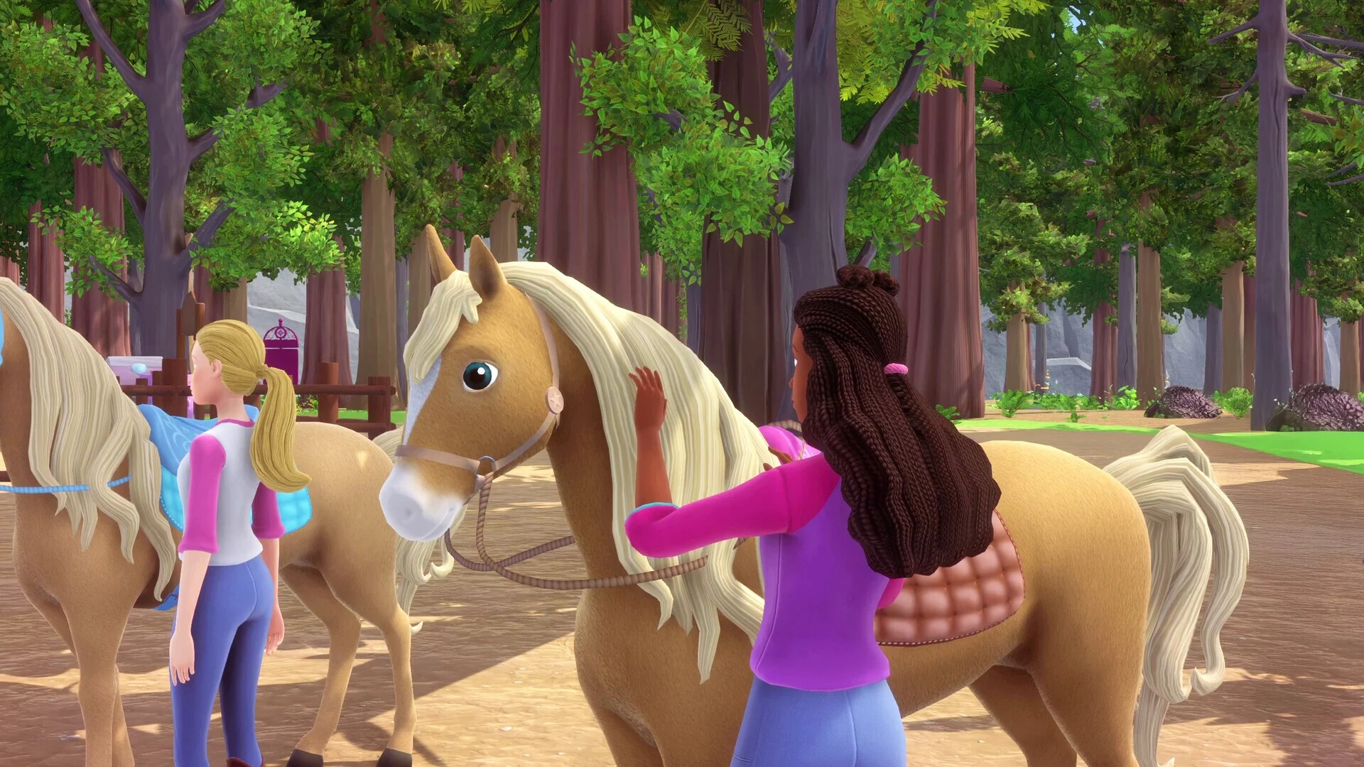 Изображение игры: Barbie Horse Trails
