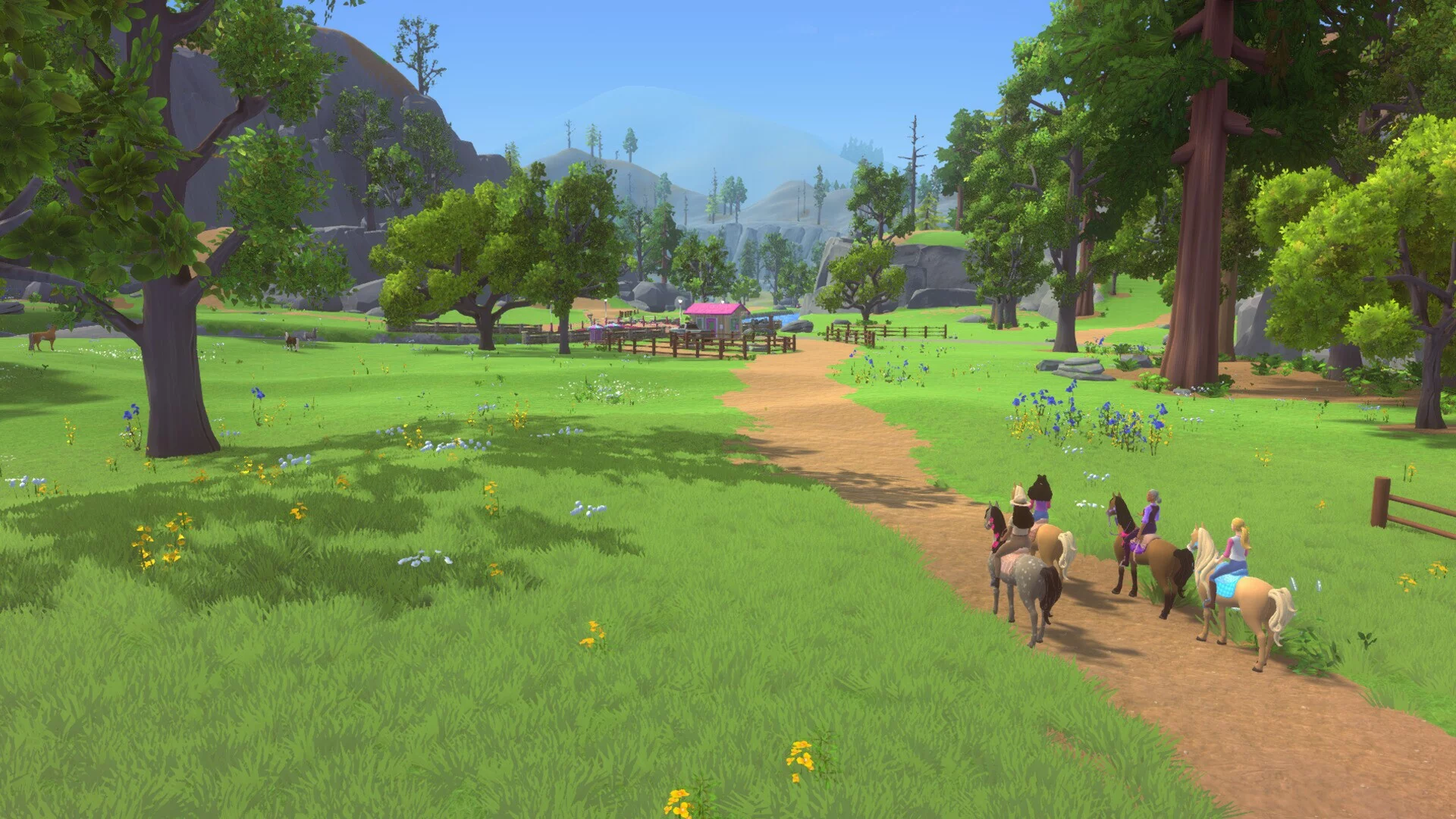 Изображение игры: Barbie Horse Trails