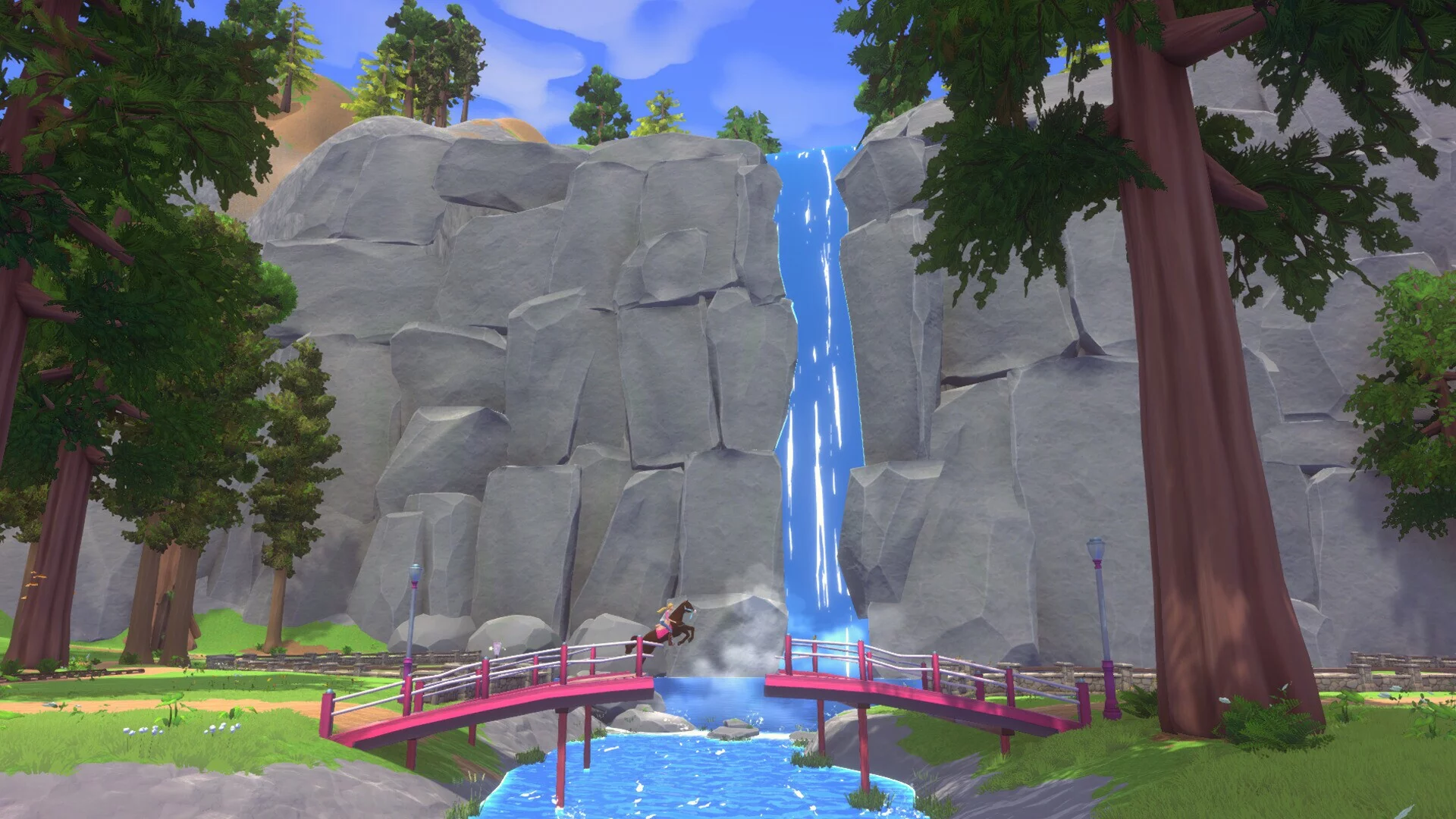 Изображение игры: Barbie Horse Trails