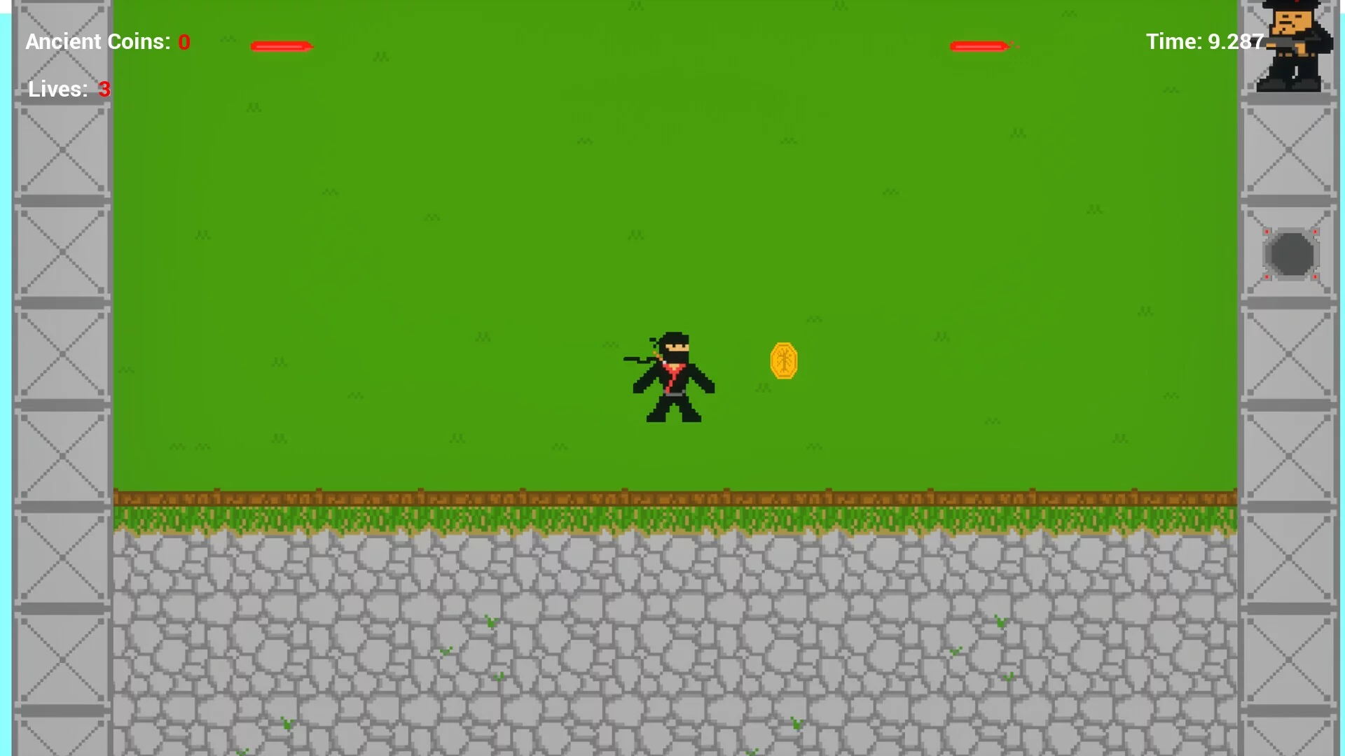 Изображение игры: Super Dragon Ninja
