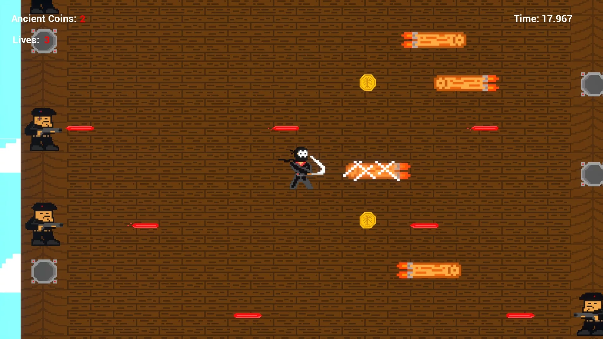 Изображение игры: Super Dragon Ninja