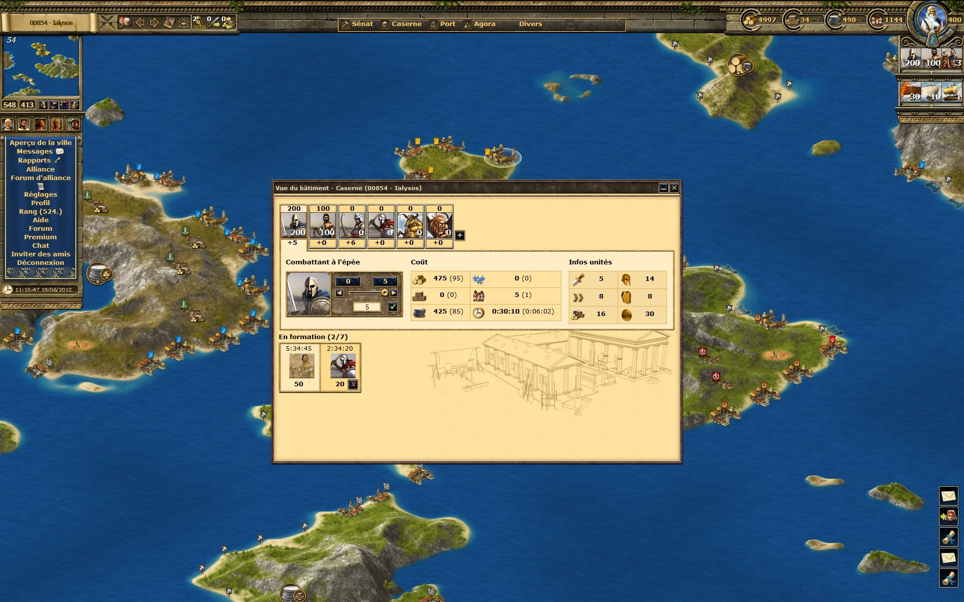 Изображение игры: Grepolis