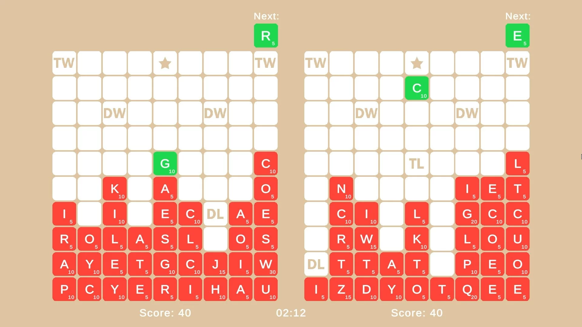 Изображение игры: Down Word