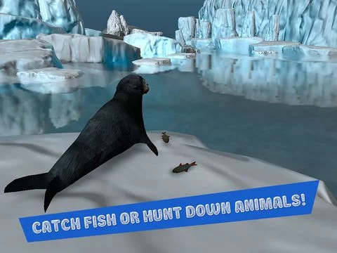 Изображение игры: Seal Survival Simulator 3D