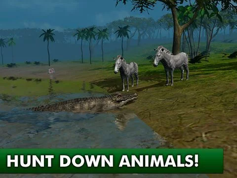 Изображение игры: Wild Crocodile Survival Simulator 3D