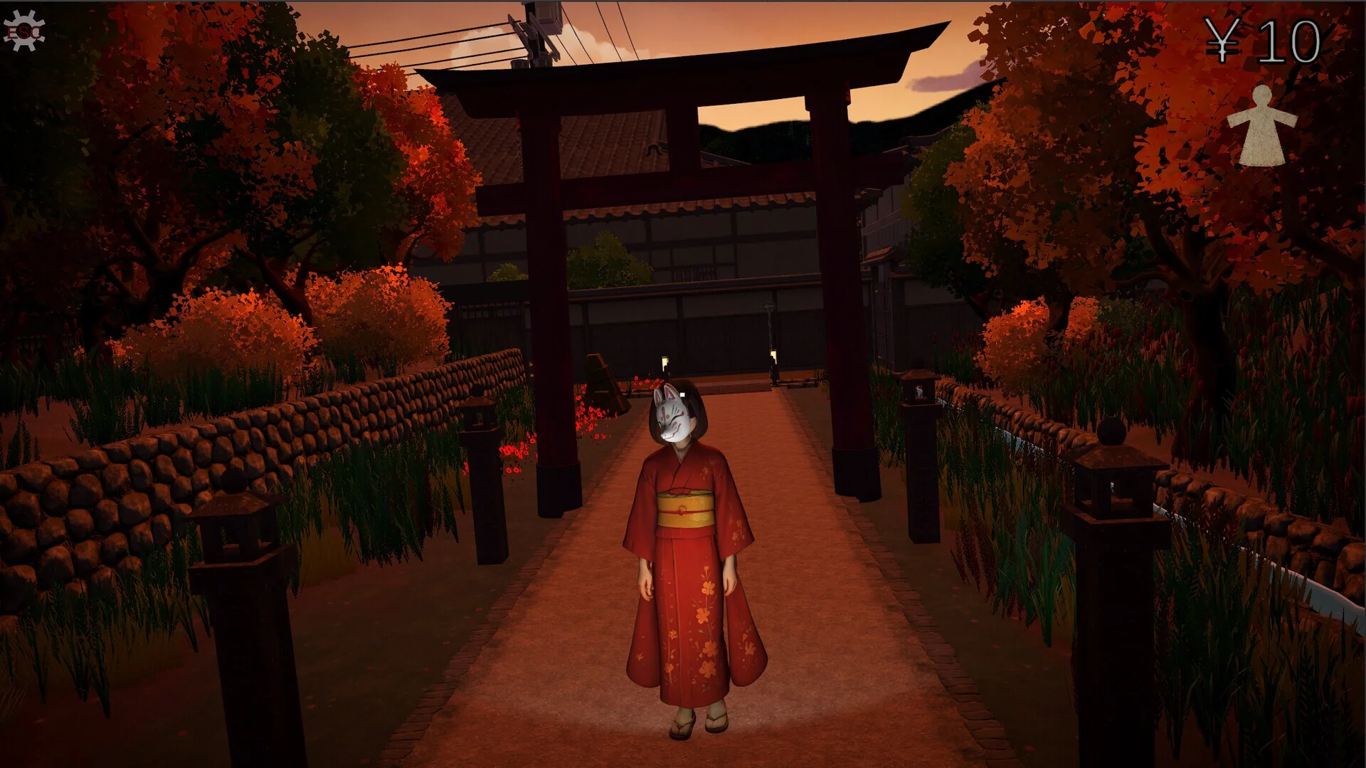 Изображение игры: Gion Corridor