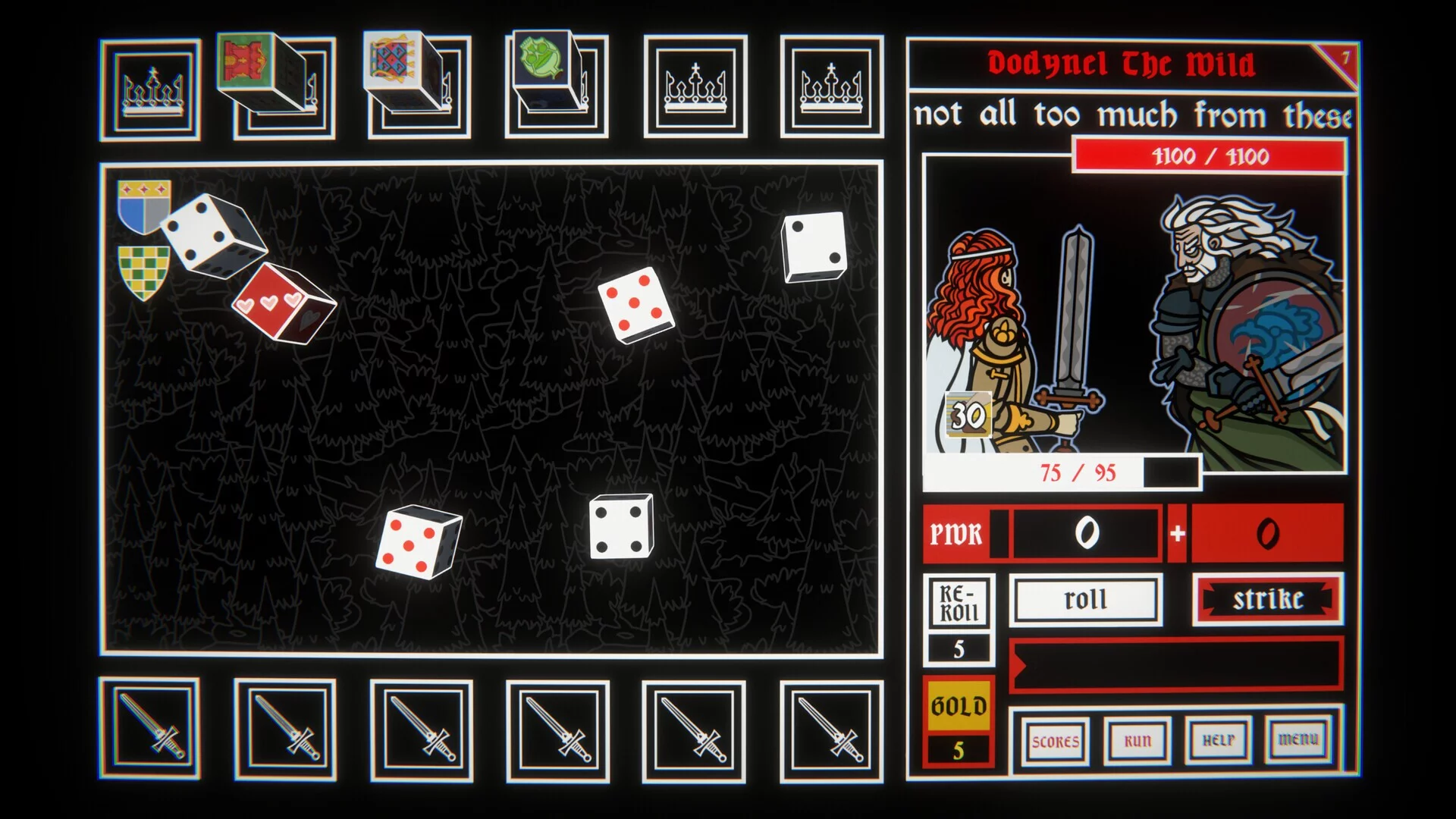 Изображение игры: Dicealot