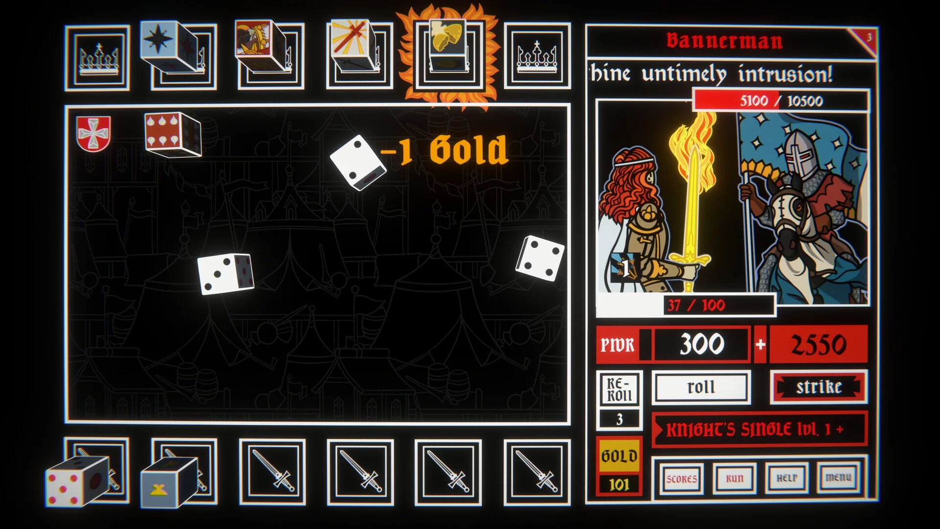 Изображение игры: Dicealot