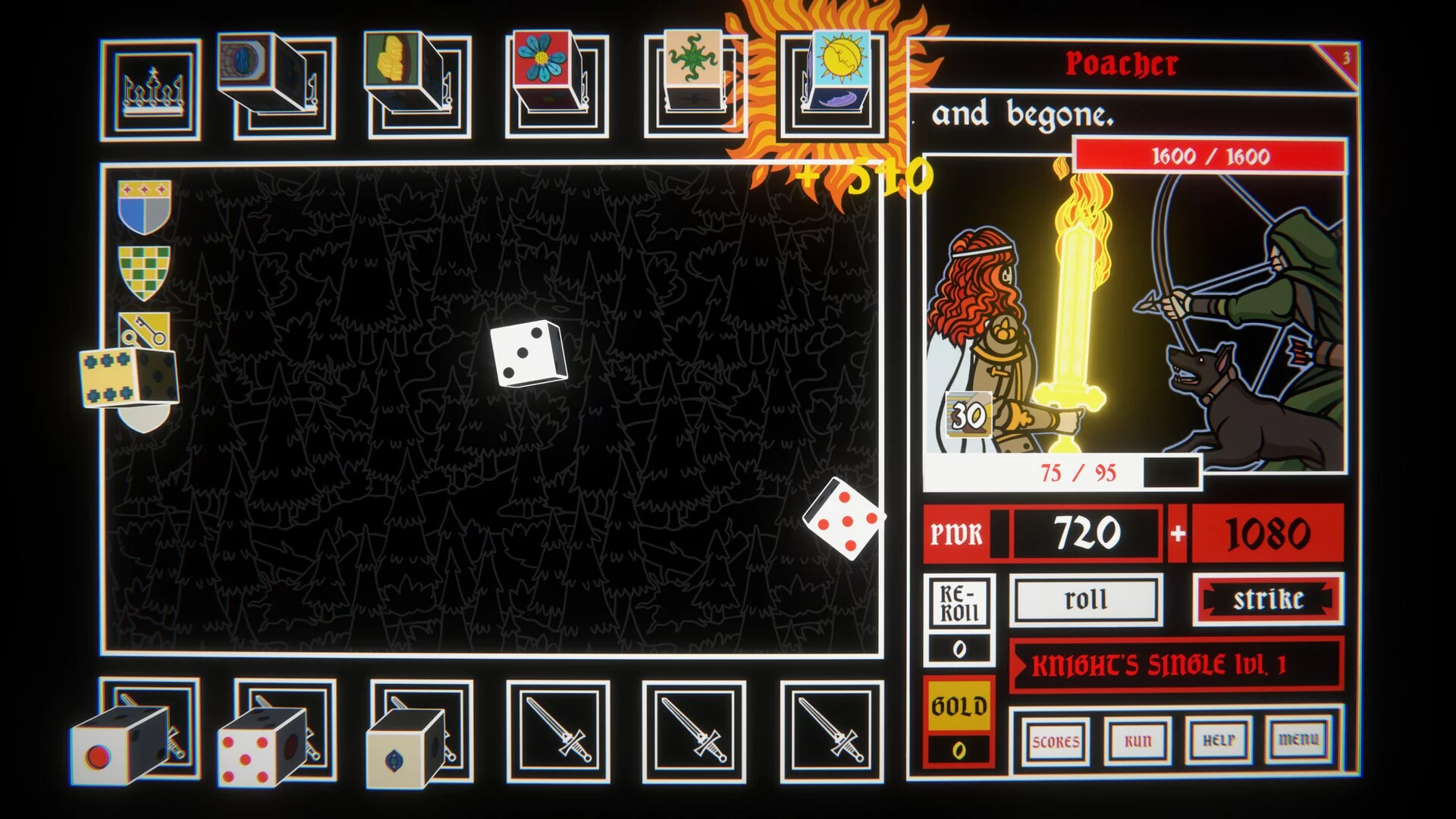 Изображение игры: Dicealot