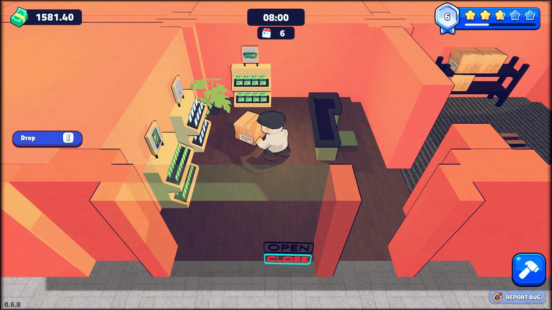 Изображение игры: Bits and Boards - Game Store Simulator