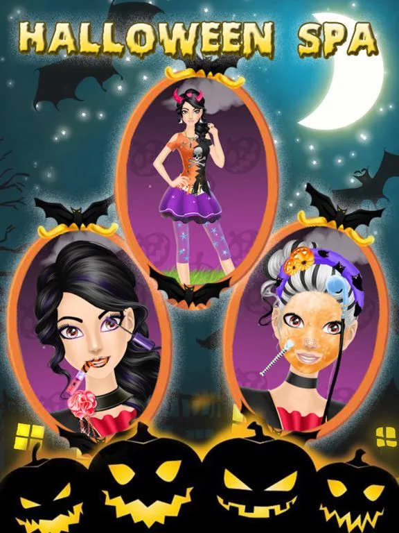 Изображение игры: Halloween Spa