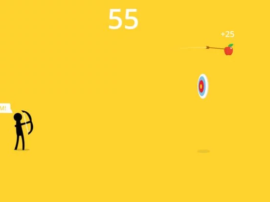 Изображение игры: Stickman Bowmasters