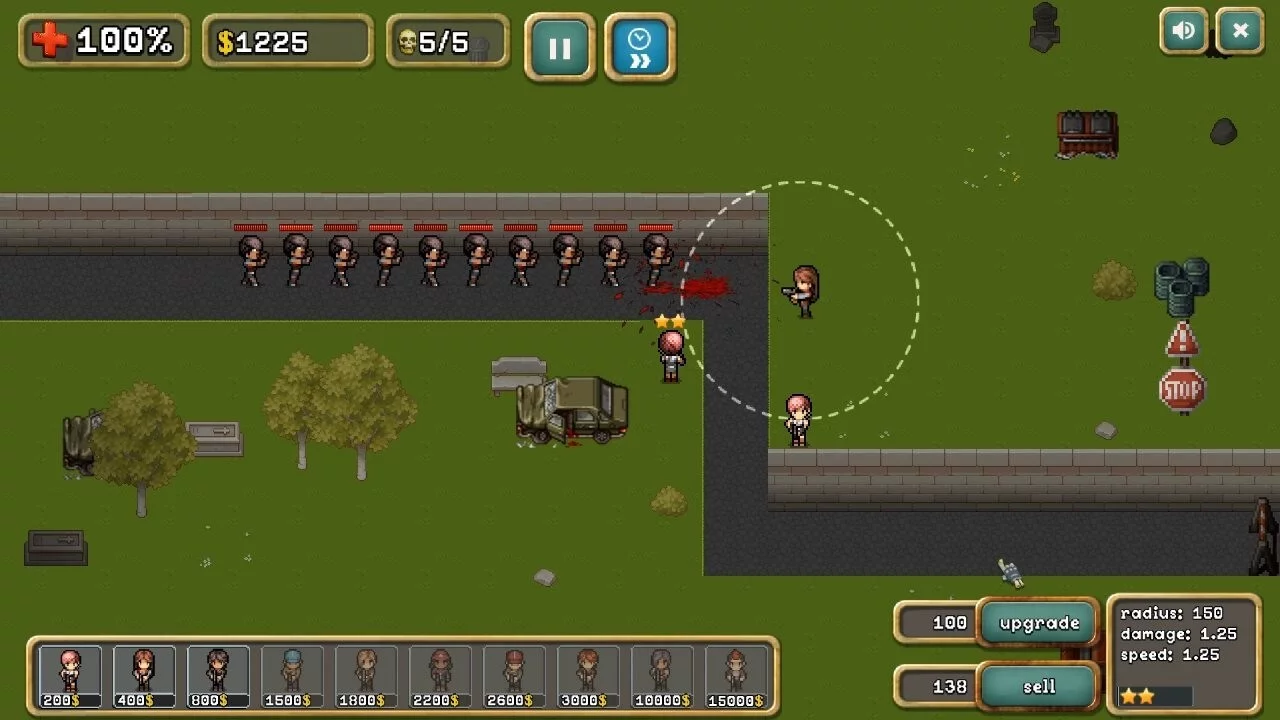 Изображение игры: Zombies Attack