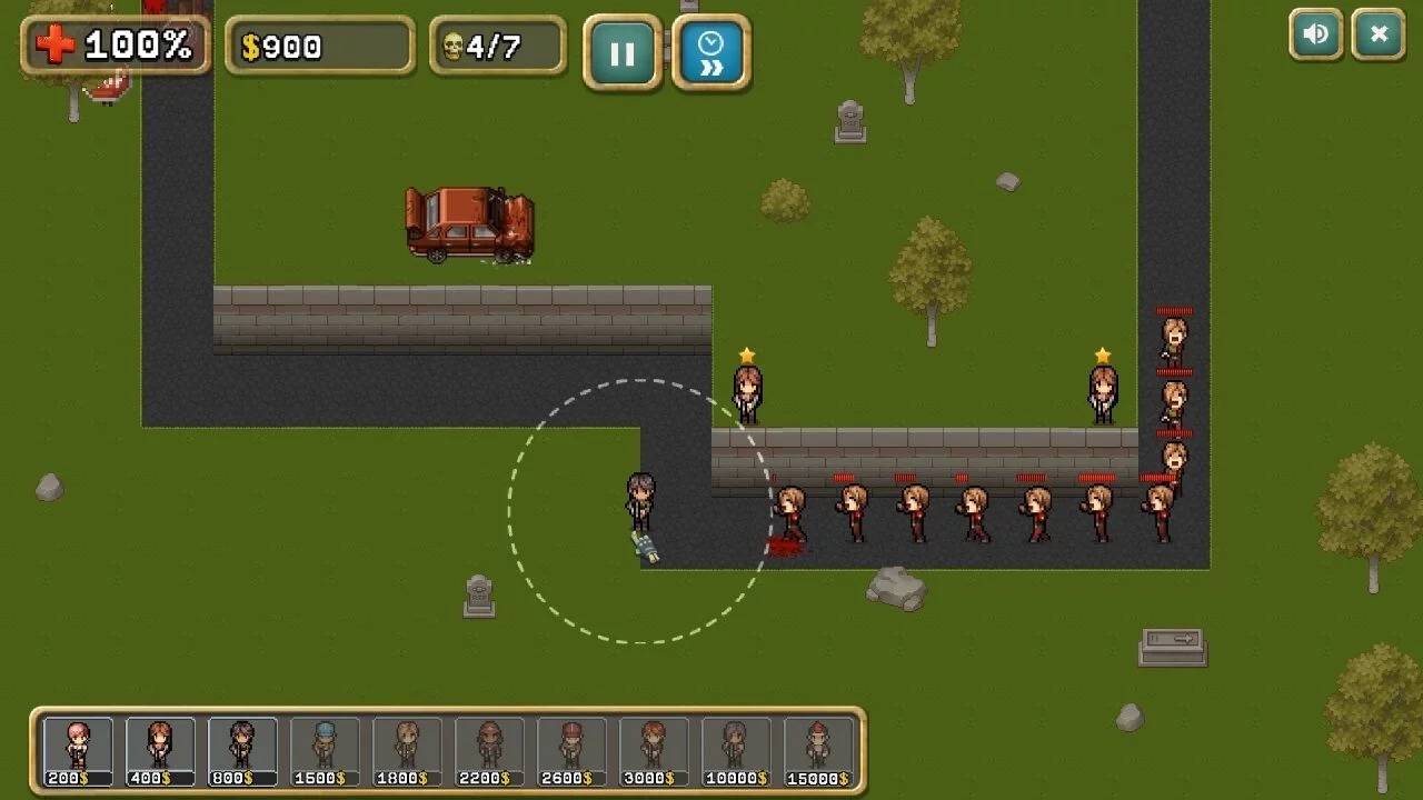 Изображение игры: Zombies Attack